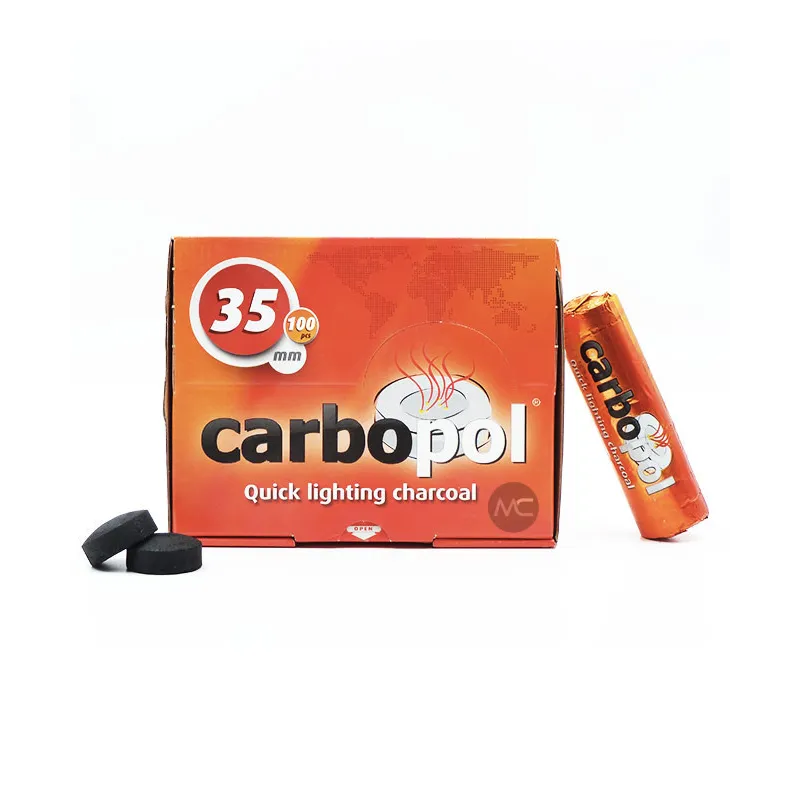 Charbons Carbopol 35mm – Naturels et Durables Charbons Carbopol 35mm – Naturels et Durables