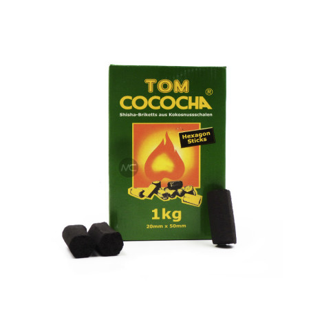 Charbons Tom Cococha Hexagon 1kg - Mychicha