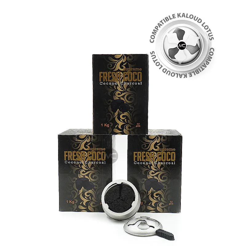 Charbons Fresh Coco Supreme 3kg Charbons Fresh Coco Supreme 3kg