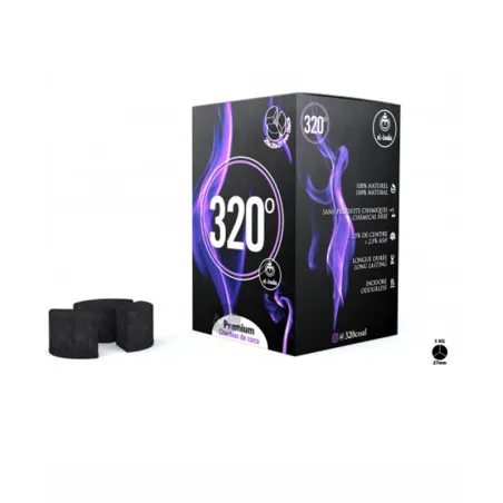 Charbons 320° DISC 3B XL pour Chicha - MyChicha