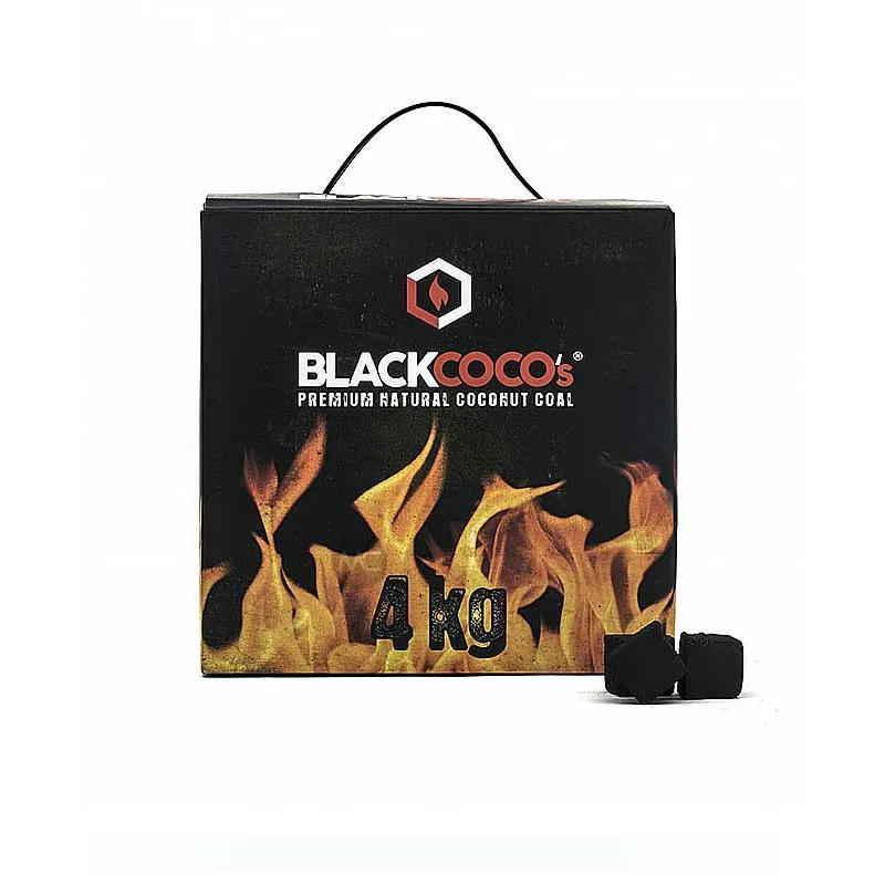 Charbons BlackCoco's 4kg – Format Économique Charbons BlackCoco's 4kg – Format Économique
