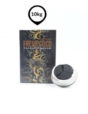 Charbons Naturels Fresh Coco Supreme 10kg pour Chicha - MyChicha