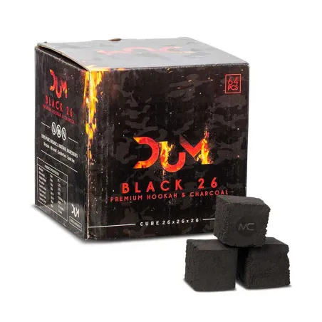 Charbons Naturels DUM Black 26 1kg pour Chicha - MyChicha