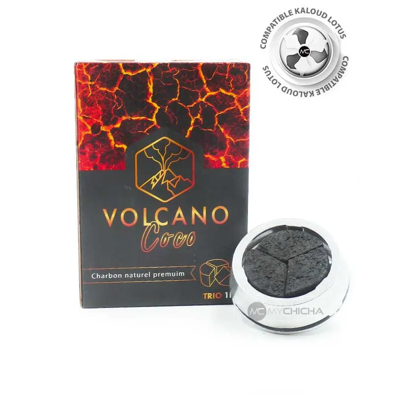 Charbons Volcano Coco Trio 1kg