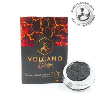 VOLCANO COCO TRIO CHARBONS NATURELS