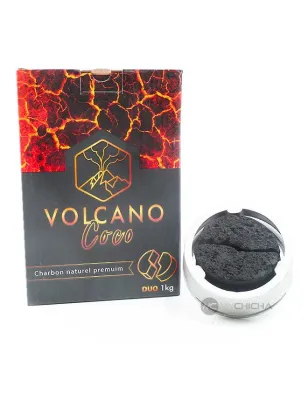 Charbons Volcano Coco Duo 1kg pour Chicha - MyChicha