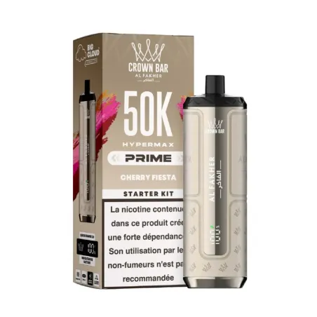 Hyper Max Prime Al Fakher 50K – Puff Rechargeable | MyChicha