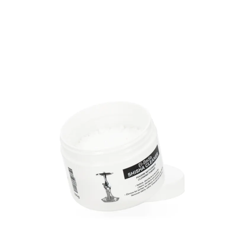 El-Badia Shisha Cleaner - Poudre Nettoyante pour Chicha 100g El-Badia Shisha Cleaner - Poudre Nettoyante pour Chicha 100g